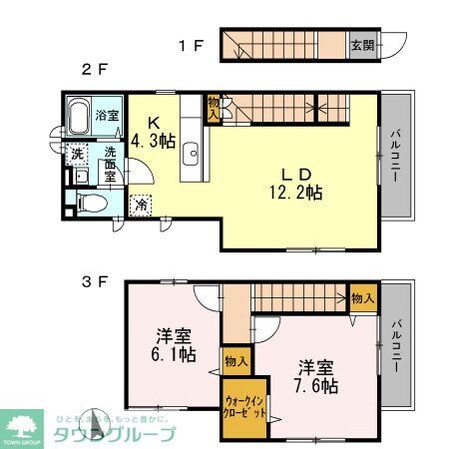 大岡山ハウスの物件間取画像